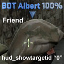 hud showtargetid friend 0